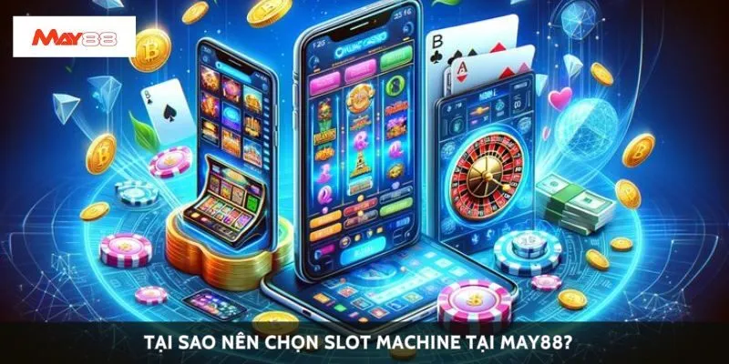 Tại sao nên chọn slot machine tại May88?